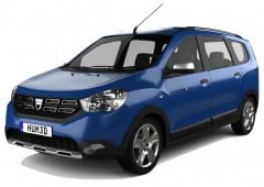 Коврики EVA Dacia Lodgy 5 seats Minivan 2012+ EU 1 поколение