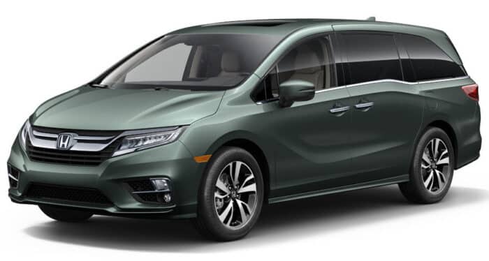 Коврики EVA Honda Odyssey Minivan 2017+ USA 5 поколение