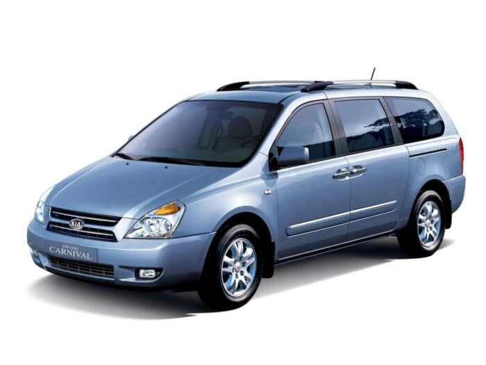 Коврики EVA Kia Carnival (KV II) Minivan 1999 2005 EU 1 поколение