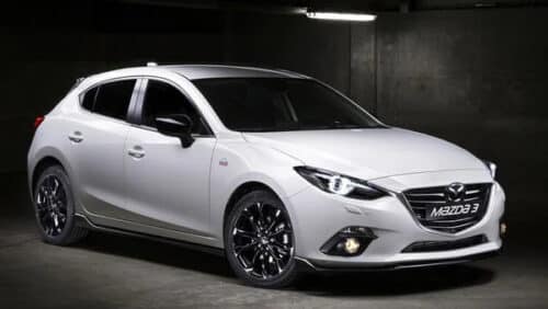 Коврики EVA Mazda 3 (BM) (open threshold) Htb 2013 2019 USA 3 поколение