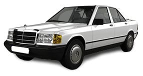 Коврики EVA Mercedes-Benz 190 (W201) Sedan 1982 1993 EU 1 поколение