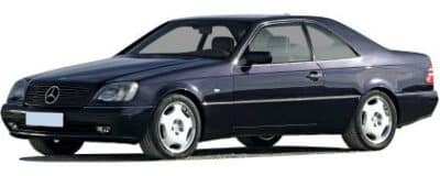 Коврики EVA Mercedes-Benz S Class (W140) (C140) Coupe 1991 1998 EU 3 поколение