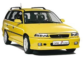 Коврики EVA Opel Astra (F) Combi 1991 1998 EU 1 поколение