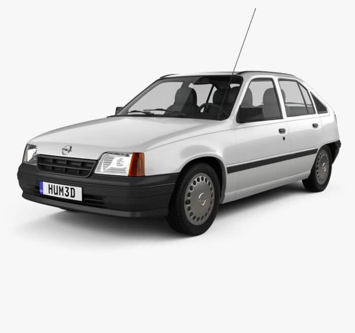 Коврики EVA Opel Kadett (E) Sedan 1984 1991 EU 1 поколение