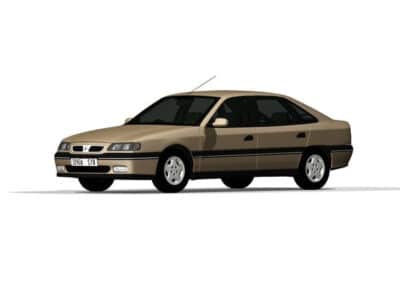 Коврики EVA Renault Safrane Liftback 1992 2000 EU 1 поколение