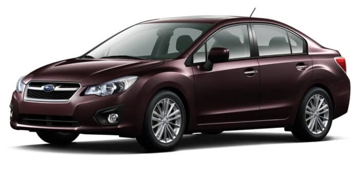 Коврики EVA Subaru Impreza (GJ) Sedan 2011 2016 EU 4 поколение