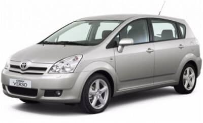 Коврики EVA Toyota Corolla Verso (E120) Minivan 2001 2007 EU 2 поколение