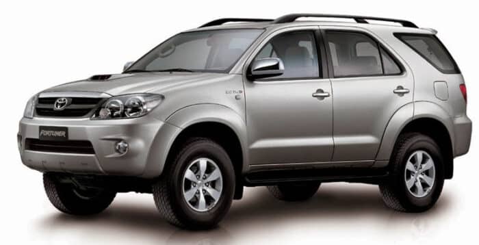 Коврики EVA Toyota Fortuner SUV 2004 2015 EU 1 поколение