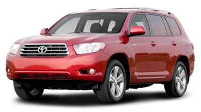 Коврики EVA Toyota Highlander (XU40) Sport SUV 2008 2013 EU 2 поколение