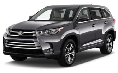 Коврики EVA Toyota Highlander (XU50) 7 seats Restyling SUV 2016 2019 EU 3 поколение