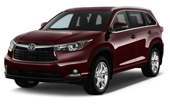 Коврики EVA Toyota Highlander (XU50) 7 seats SUV 2013 2016 EU 3 поколение