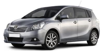 Коврики EVA Toyota Verso 7 seats Minivan 2009 2018 EU 1 поколение